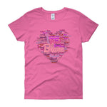 Wine Cloud Wine Lover's Women's T-shirt-Azalea-S-Awkward T-Shirts