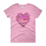 Wine Cloud Wine Lover's Women's T-shirt-Light Pink-S-Awkward T-Shirts