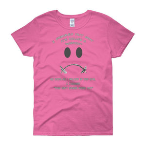 Workout - This Isn't Gonna Work Out Funny Gym Women's T-shirt-Azalea-S-Awkward T-Shirts