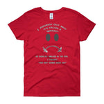 Workout - This Isn't Gonna Work Out Funny Gym Women's T-shirt-Red-S-Awkward T-Shirts